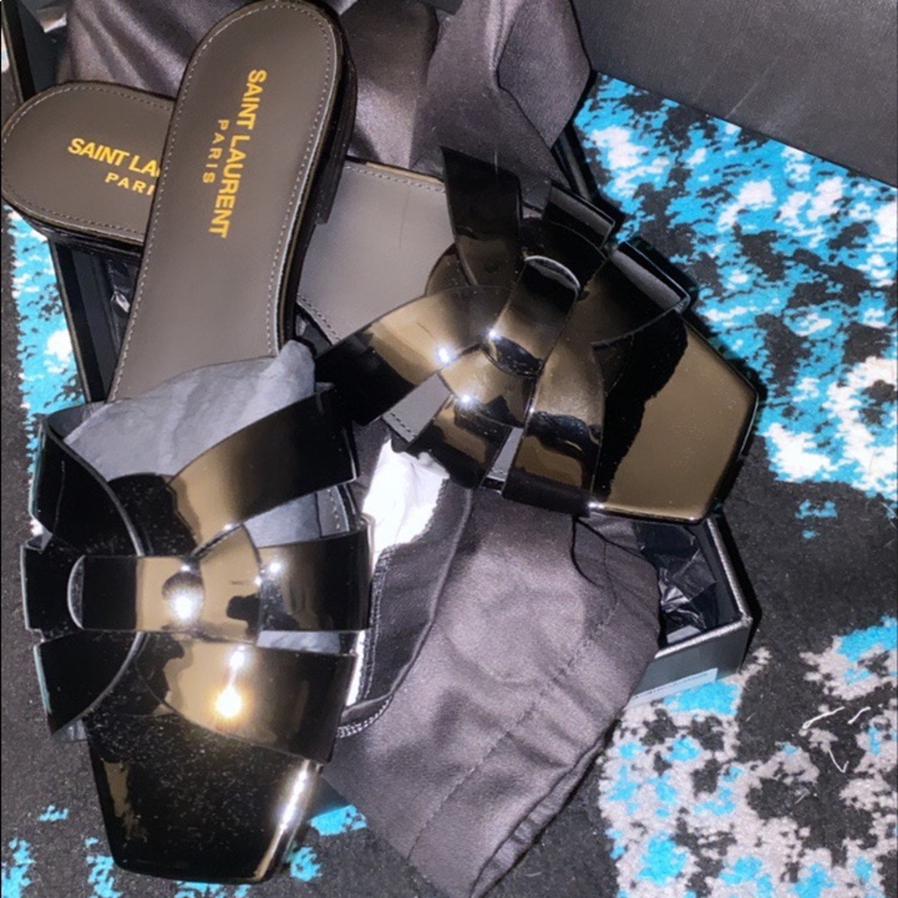 Ysl sandals.